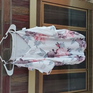 Short Sleeve Cut Out Top